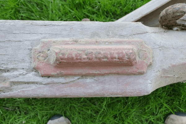 JASBEALBY stands for James Bealby owner of Bealby Ploughs. c. 1891