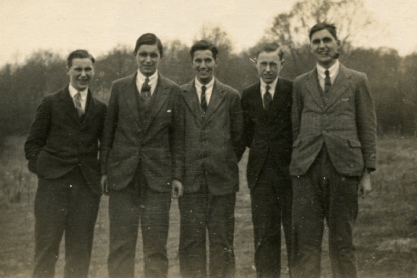 Nat, Harry Bealby, George Bealby, Harvey Scott, Frank Bealby
