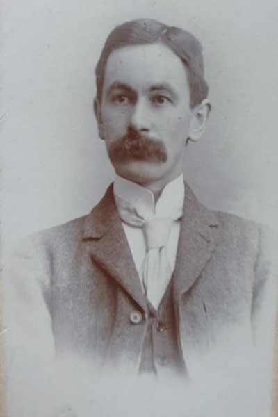 A young Walter Bealby. Was this taken in America or just after he was called home to help run the Business?