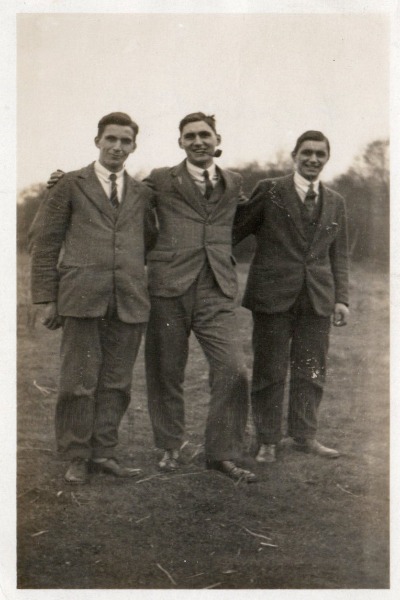 George, Frank and Harry (Walter's sons). The missing brother is Jim.
