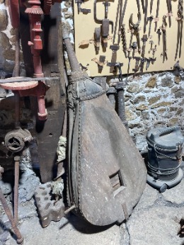 A Forge Bellows, showing construction